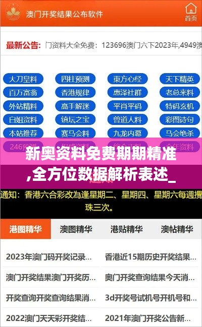 新奧資料免費(fèi)期期精準(zhǔn),全方位數(shù)據(jù)解析表述_網(wǎng)絡(luò)版XDV5.91