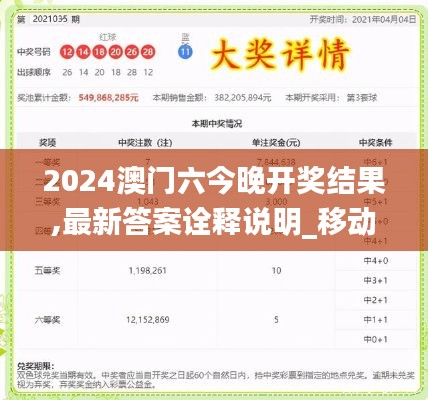 2024澳門六今晚開獎結(jié)果,最新答案詮釋說明_移動版OLP5.11