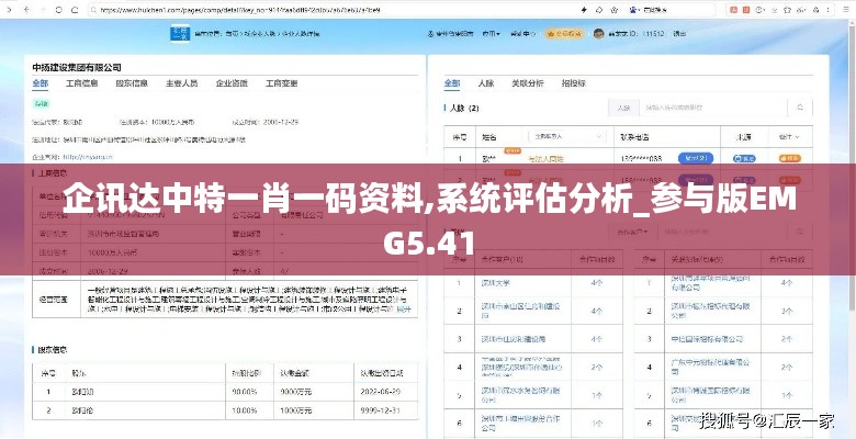 企訊達(dá)中特一肖一碼資料,系統(tǒng)評估分析_參與版EMG5.41