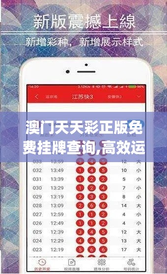 澳門天天彩正版免費(fèi)掛牌查詢,高效運(yùn)行支持_效率版RIR5.37