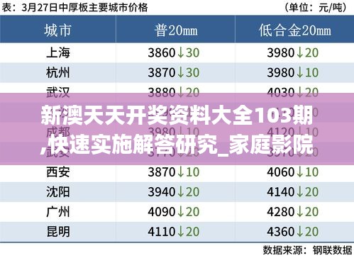 新澳天天開獎資料大全103期,快速實施解答研究_家庭影院版WVR5.64