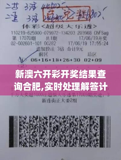 新澳六開彩開獎結果查詢合肥,實時處理解答計劃_先鋒版SQR5.96