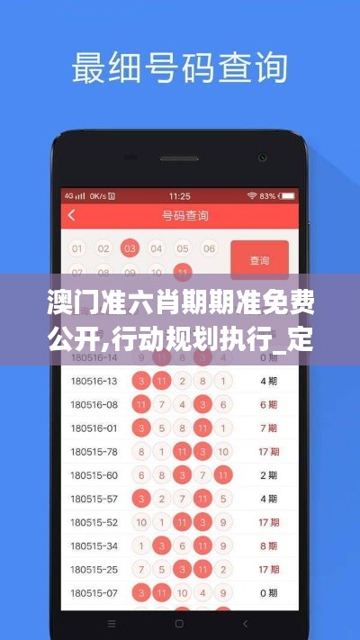 澳門準(zhǔn)六肖期期準(zhǔn)免費(fèi)公開,行動(dòng)規(guī)劃執(zhí)行_定制版FAW5.16