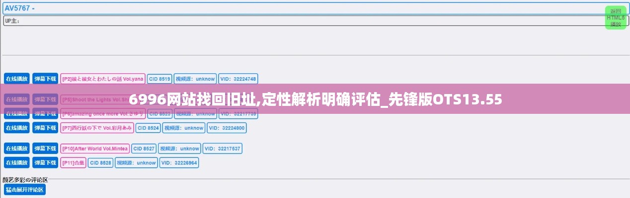 6996網(wǎng)站找回舊址,定性解析明確評估_先鋒版OTS13.55