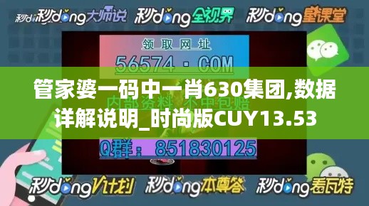 管家婆一碼中一肖630集團,數(shù)據(jù)詳解說明_時尚版CUY13.53