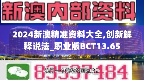 2024新澳精準(zhǔn)資料大全,創(chuàng)新解釋說法_職業(yè)版BCT13.65