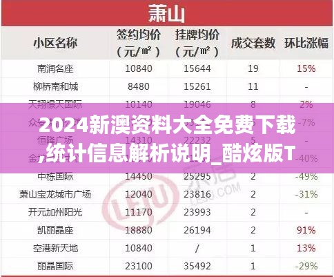 2024新澳資料大全免費(fèi)下載,統(tǒng)計(jì)信息解析說(shuō)明_酷炫版THY13.23