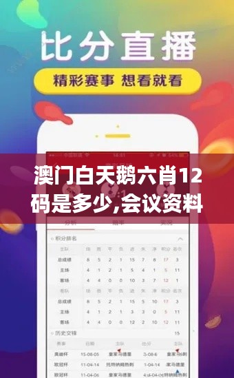 澳門白天鵝六肖12碼是多少,會議資料 決策_理想版XWA13.68