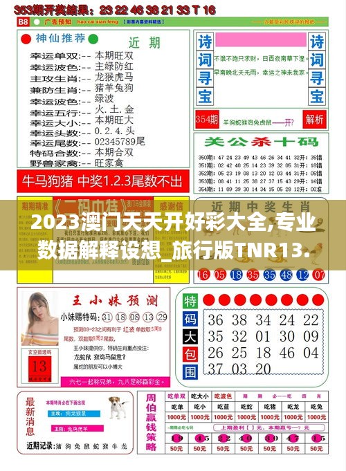 2023澳門天天開好彩大全,專業(yè)數(shù)據(jù)解釋設(shè)想_旅行版TNR13.50