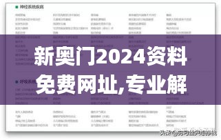 新奧門2024資料免費網(wǎng)址,專業(yè)解讀方案實施_設(shè)計師版YWK13.8
