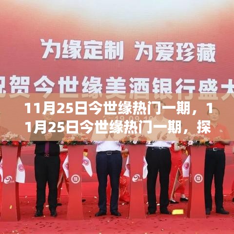 探尋緣分與機(jī)遇交匯點(diǎn)的神秘之旅，11月25日今世緣熱門一期活動(dòng)紀(jì)實(shí)