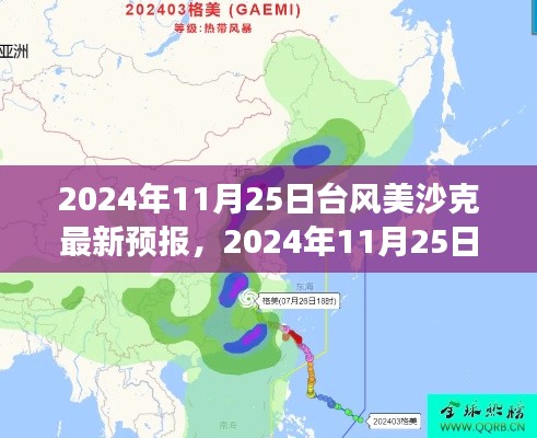 臺風(fēng)美沙克最新預(yù)報解讀，風(fēng)暴動向與應(yīng)對策略