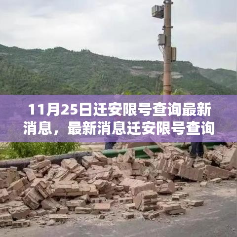 遷安限號(hào)查詢最新消息（11月25日更新），掌握動(dòng)態(tài)，出行無憂指南