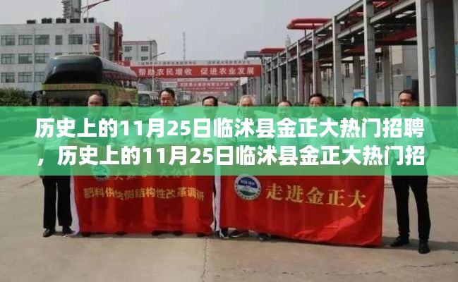 歷史上的11月25日臨沭縣金正大熱門招聘深度解析與評測