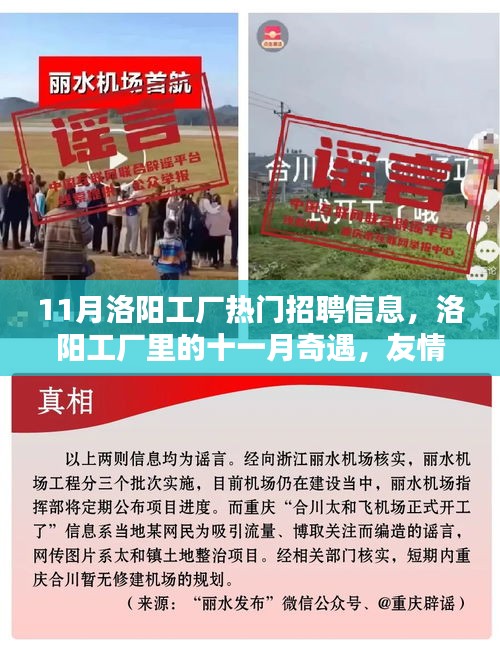 洛陽工廠十一月招聘熱潮，友情、機(jī)遇與家的溫暖齊聚一堂