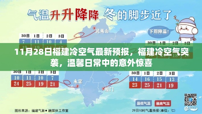 福建冷空氣突襲，溫馨日常的意外驚喜，最新預(yù)報(bào)發(fā)布（11月28日）