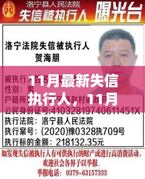 11月失信執(zhí)行人曝光，失信行為的警示與嚴重后果