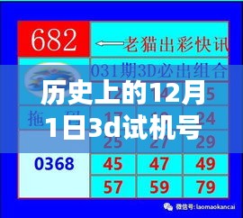 探尋歷史與當(dāng)下，今日最新十二月一日的3D試機(jī)號(hào)現(xiàn)象解析
