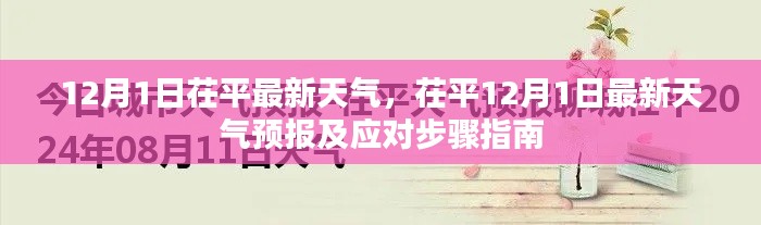 茌平12月1日天氣預(yù)報(bào)，最新氣象信息及應(yīng)對(duì)指南