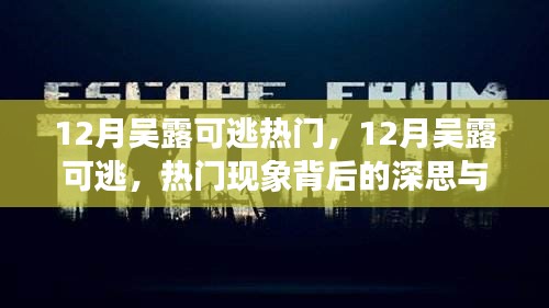 12月吳露可逃現(xiàn)象，熱門背后的深思與個人立場觀察