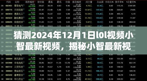 揭秘小智最新動(dòng)態(tài)，預(yù)測(cè)并觀看L0L視頻小智最新更新指南（初學(xué)者與進(jìn)階用戶適用）到2024年12月1日最新視頻動(dòng)態(tài)預(yù)測(cè)及觀看教程