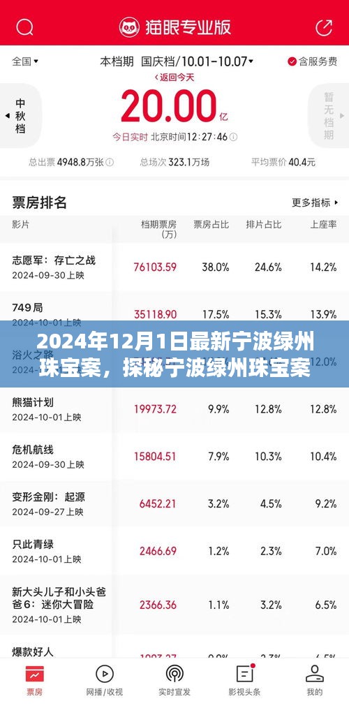 探秘寧波綠州珠寶案，小巷深處的珠寶奇緣揭秘（最新進(jìn)展）