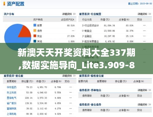 新澳天天開獎資料大全337期,數(shù)據(jù)實施導向_Lite3.909-8