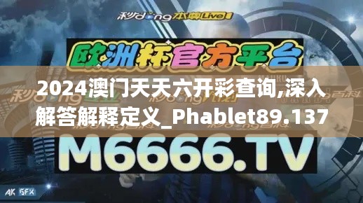 2024澳門天天六開(kāi)彩查詢,深入解答解釋定義_Phablet89.137-6