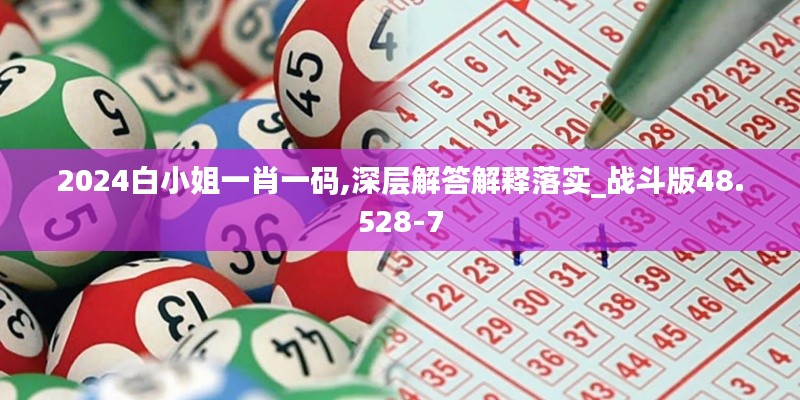 2024白小姐一肖一碼,深層解答解釋落實(shí)_戰(zhàn)斗版48.528-7