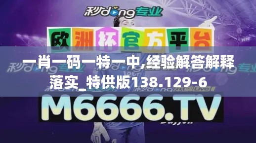 一肖一碼一特一中,經(jīng)驗解答解釋落實_特供版138.129-6