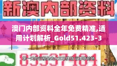 澳門內(nèi)部資料全年免費(fèi)精準(zhǔn),適用計(jì)劃解析_Gold51.423-3
