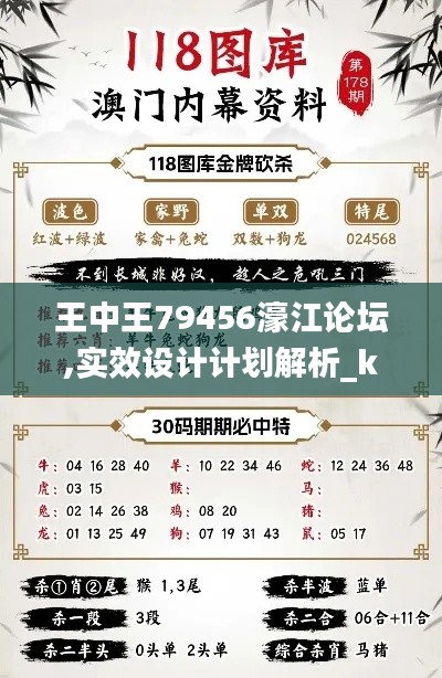 王中王79456濠江論壇,實效設(shè)計計劃解析_kit25.839-9