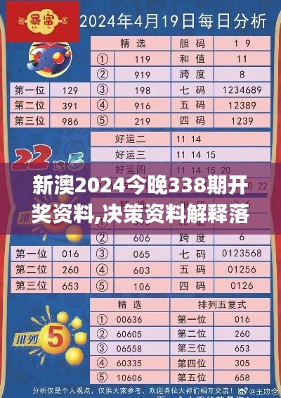 新澳2024今晚338期開獎(jiǎng)資料,決策資料解釋落實(shí)_3D20.683-7