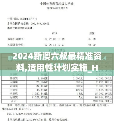 2024新澳六叔最精準資料,適用性計劃實施_Holo54.163-8