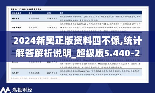 2024新奧正版資料四不像,統(tǒng)計(jì)解答解析說(shuō)明_超級(jí)版5.440-2