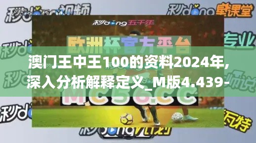 澳門王中王100的資料2024年,深入分析解釋定義_M版4.439-6