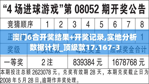 澳門6合開獎結(jié)果+開獎記錄,實地分析數(shù)據(jù)計劃_頂級款17.167-3