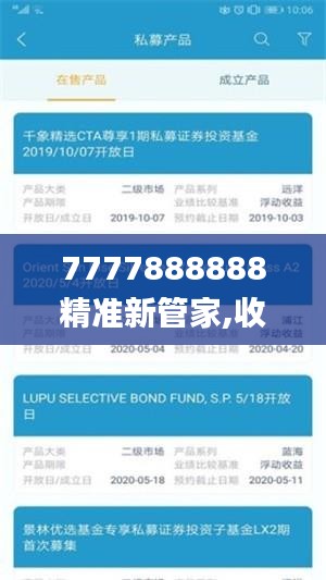 7777888888精準(zhǔn)新管家,收益說(shuō)明解析_高級(jí)版50.615-2