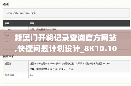 新奧門開將記錄查詢官方網(wǎng)站,快捷問題計(jì)劃設(shè)計(jì)_8K10.100-1