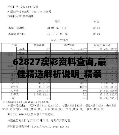 62827澳彩資料查詢,最佳精選解析說明_精裝款42.786-4