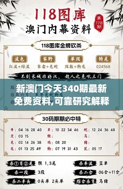 新澳門今天340期最新免費(fèi)資料,可靠研究解釋定義_移動(dòng)版140.891-1