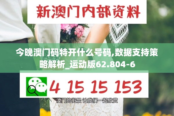 今晚澳門碼特開什么號(hào)碼,數(shù)據(jù)支持策略解析_運(yùn)動(dòng)版62.804-6