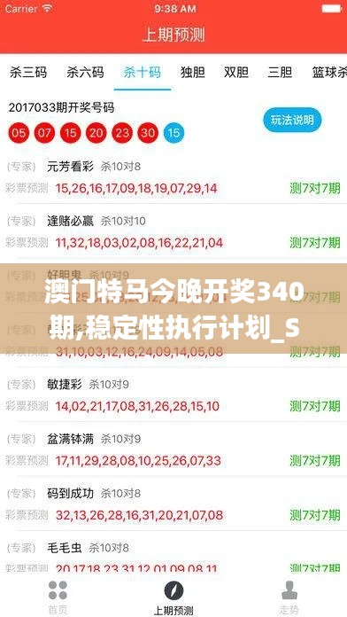 澳門(mén)特馬今晚開(kāi)獎(jiǎng)340期,穩(wěn)定性執(zhí)行計(jì)劃_SE版3.825-2