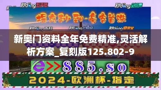 新奧門資料全年免費精準,靈活解析方案_復刻版125.802-9