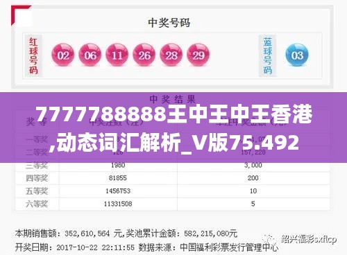 7777788888王中王中王香港,動態(tài)詞匯解析_V版75.492