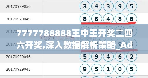 7777788888王中王開獎(jiǎng)二四六開獎(jiǎng),深入數(shù)據(jù)解析策略_Advance113.437
