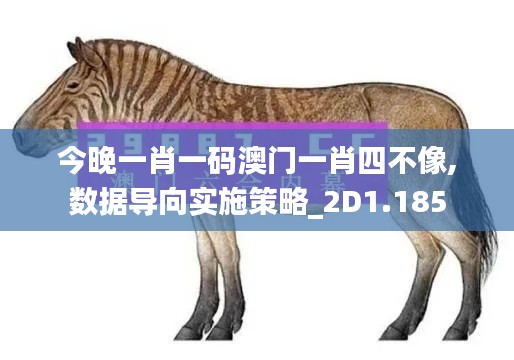 今晚一肖一碼澳門一肖四不像,數(shù)據(jù)導向?qū)嵤┎呗訽2D1.185