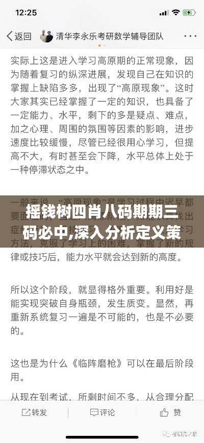 搖錢樹四肖八碼期期三碼必中,深入分析定義策略_Premium6.595