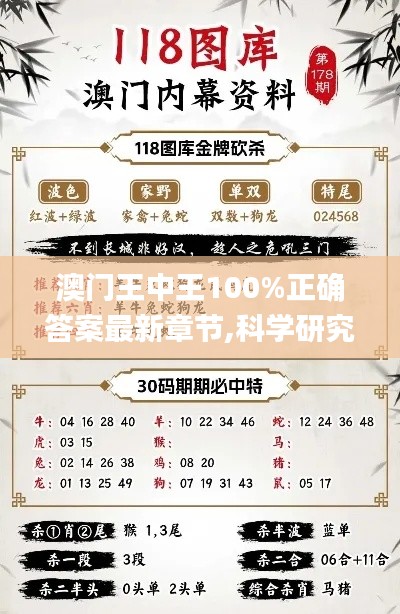 澳門王中王100%正確答案最新章節(jié),科學(xué)研究解釋定義_鉑金版10.411