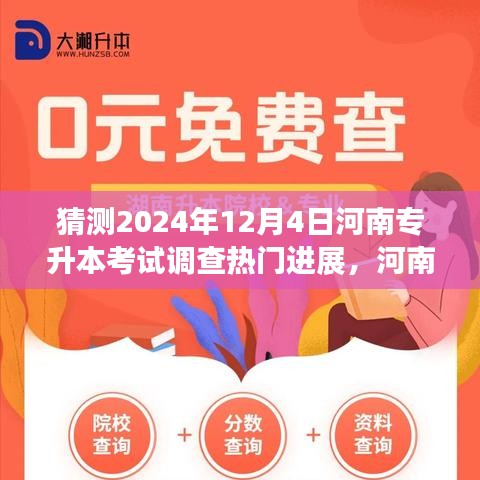 河南專升本考試調(diào)查熱門進(jìn)展預(yù)測與回顧，聚焦2024年12月4日的考試動態(tài)分析